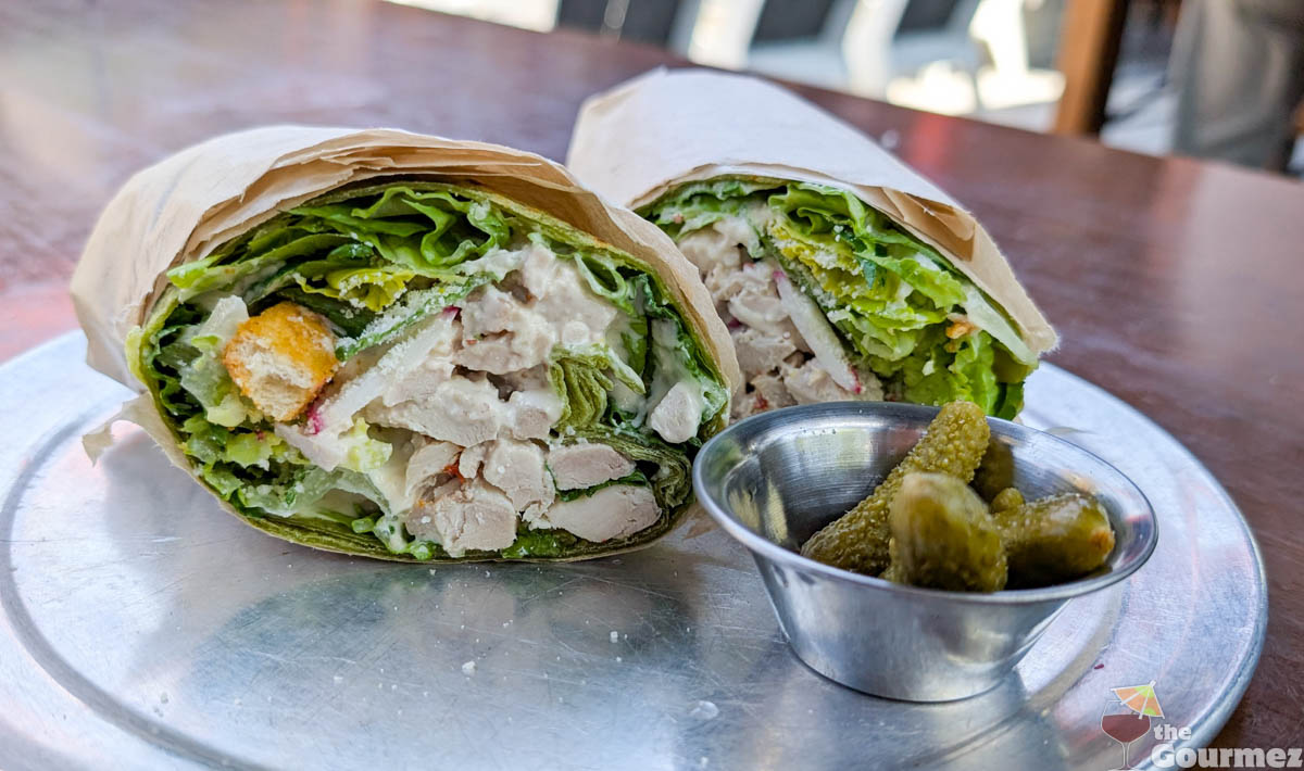 fieldwork chicken caesar wrap