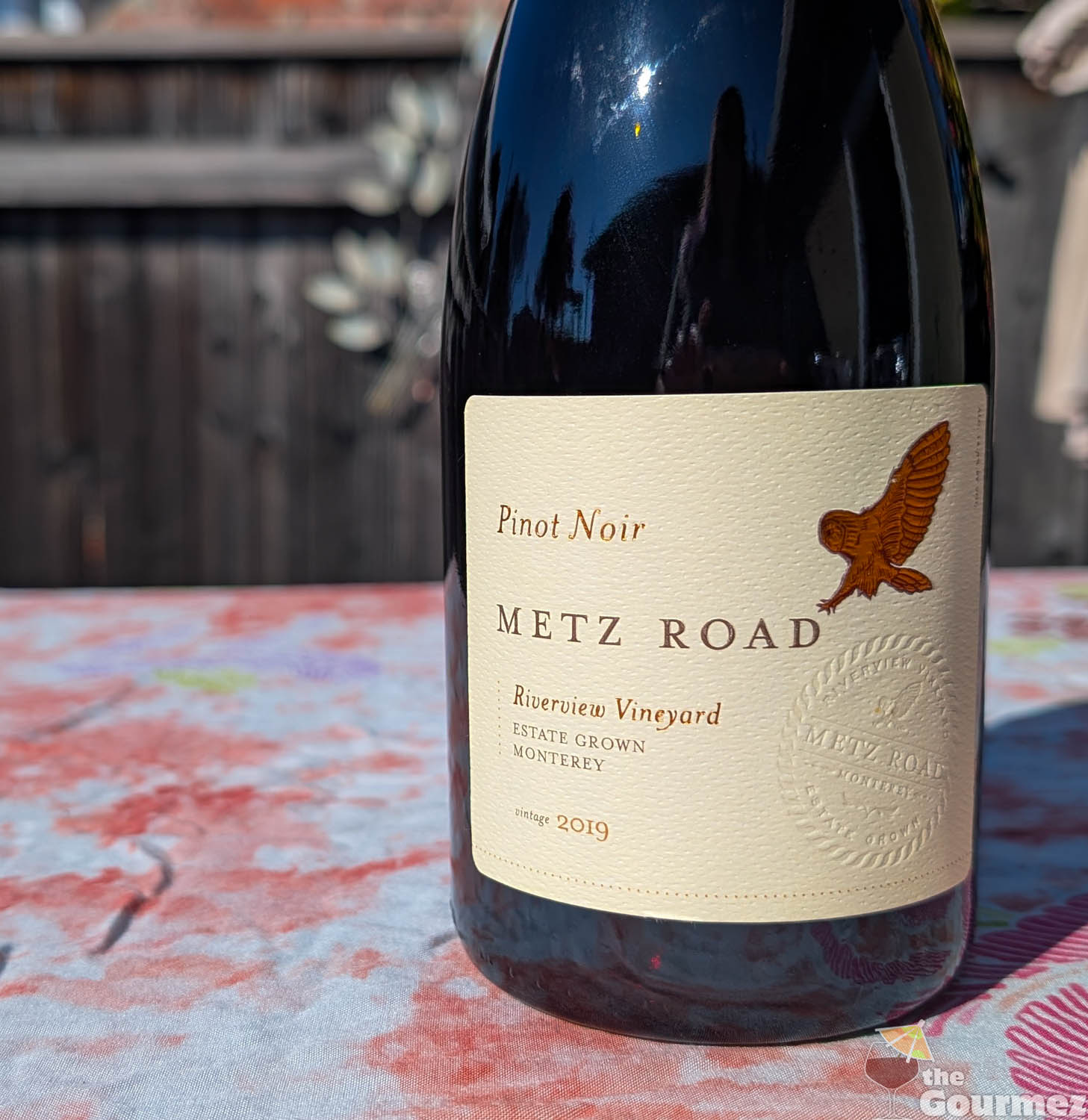 metz road pinot noir label