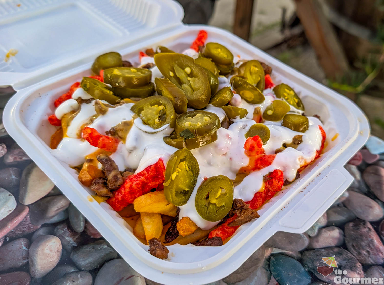 tacos la calle crazy fries