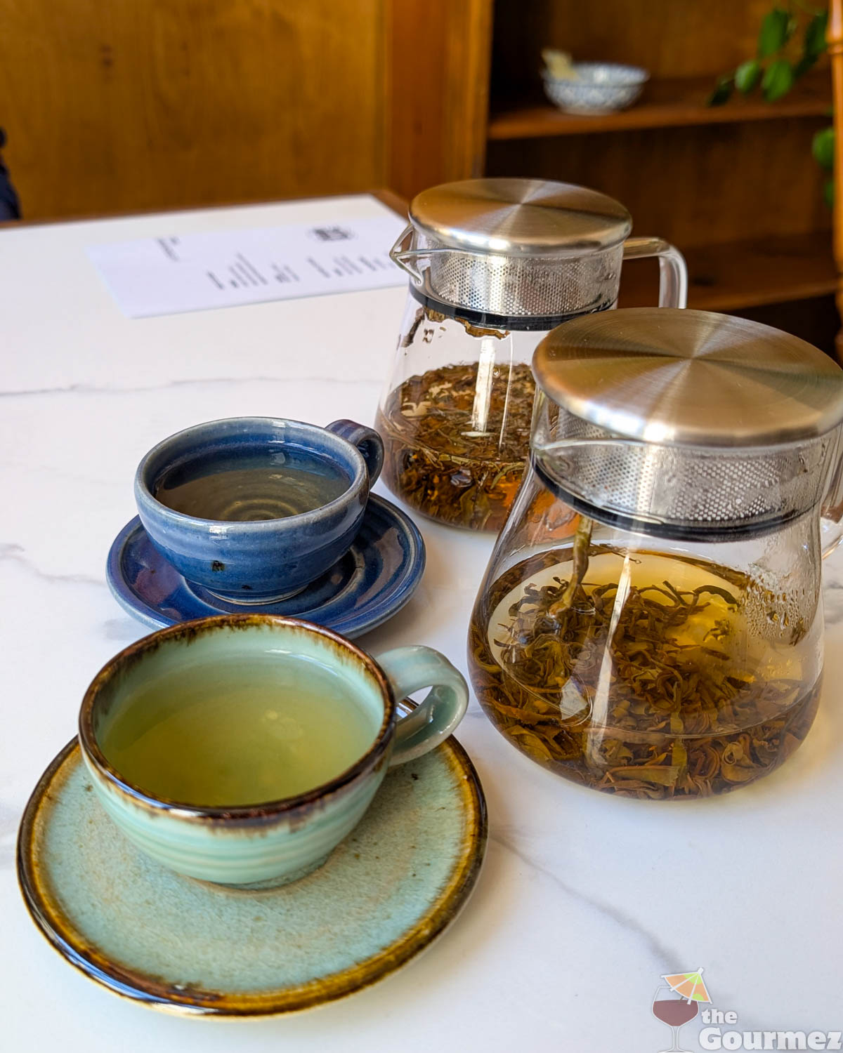nudi blue tea