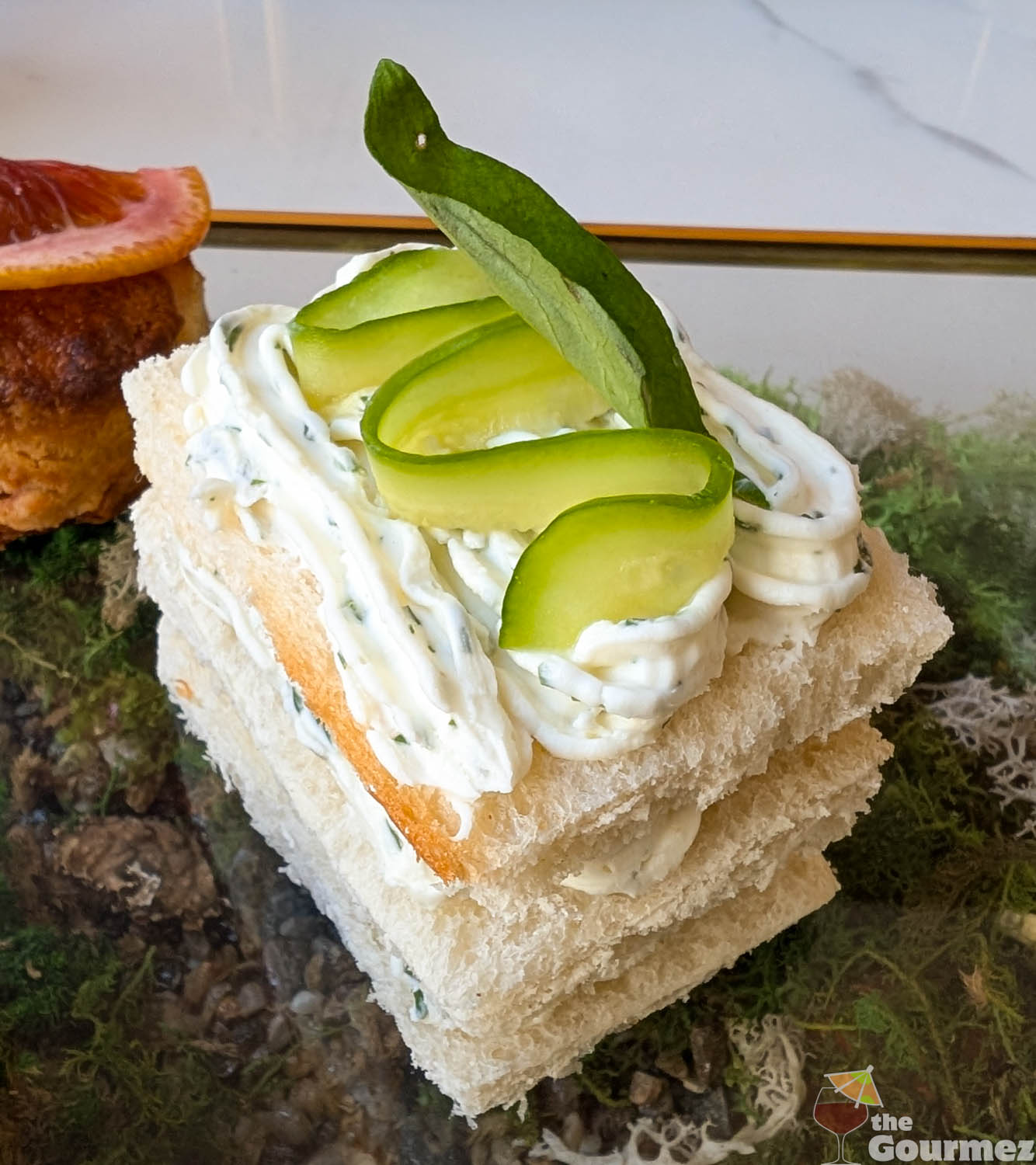nudi blue cucumber sandwich