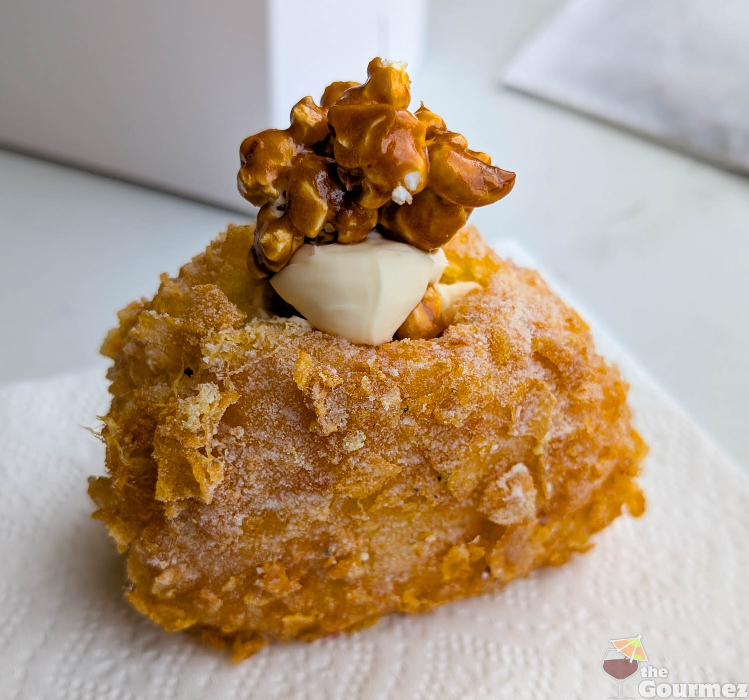 doughweime popcorn cornflake donut