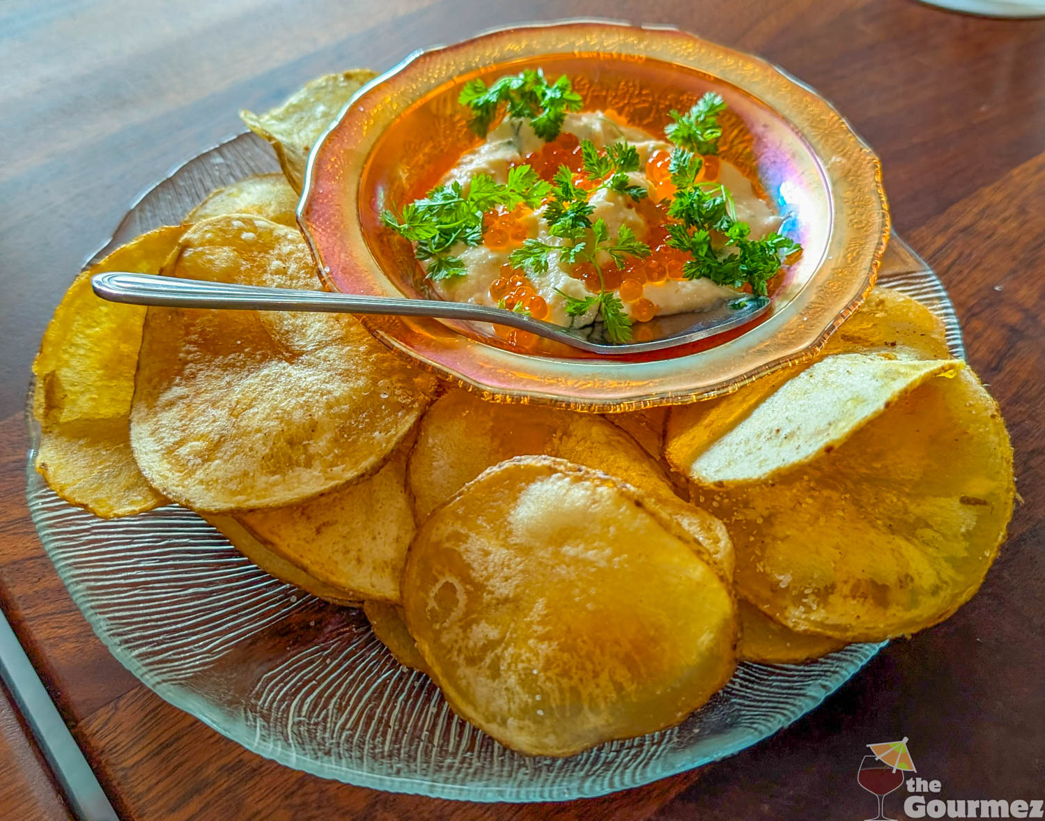 sirene potato chip appetizer