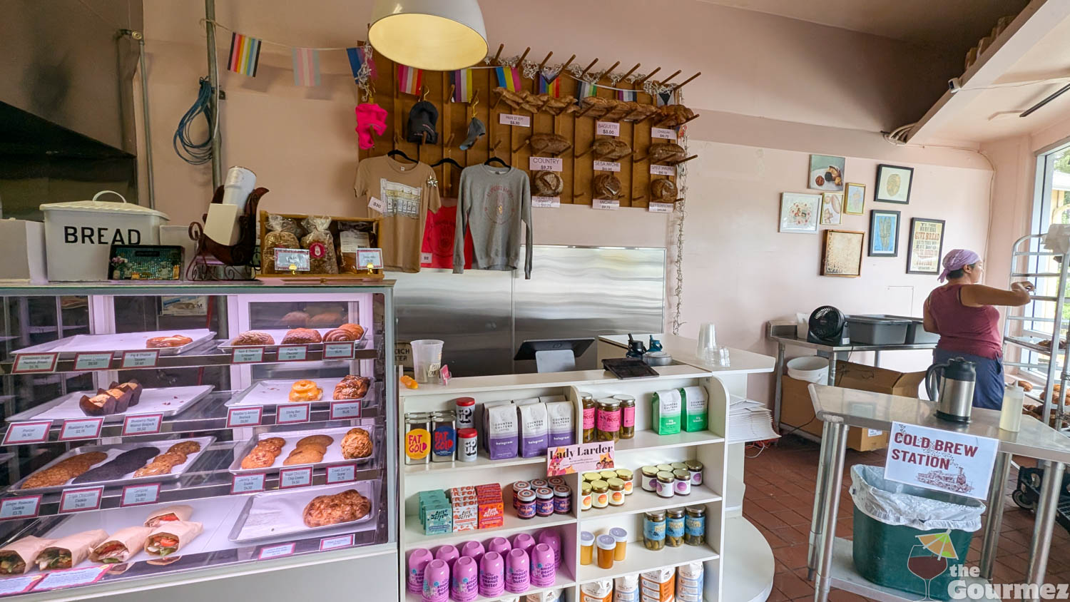 as kneaded bakery counter