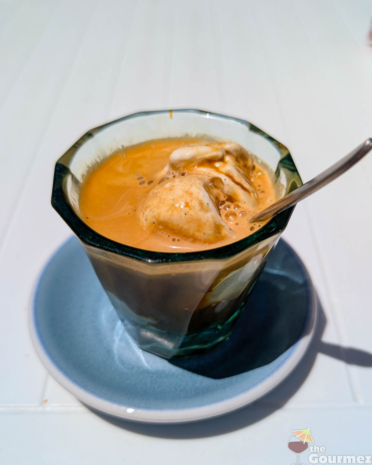 as kneaded affogato