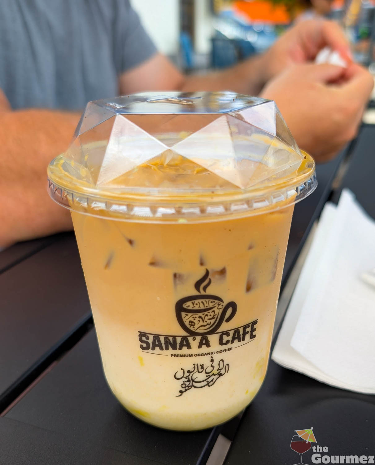 sana'a cafe iced coffee