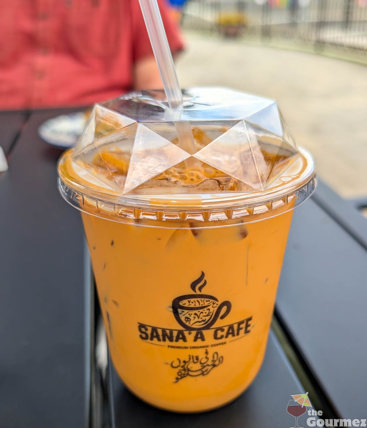 sana'a cafe iced drink